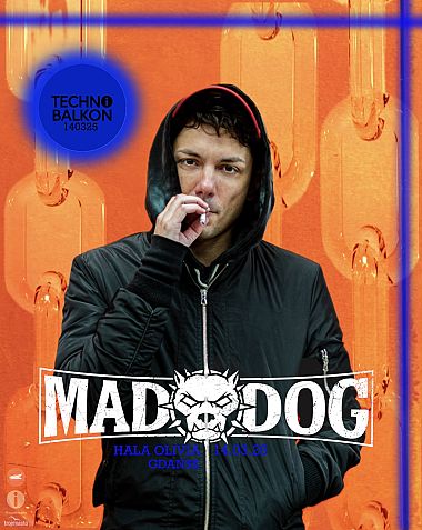 Mad Dog I Techno Balkon 140325